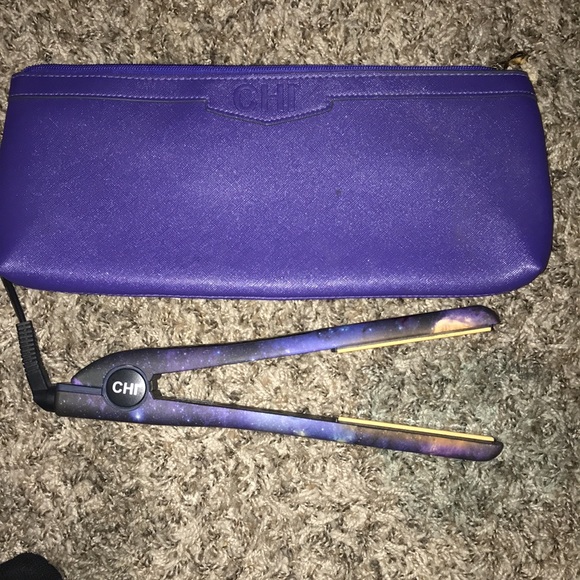 outer space design Chi with matching Clutch! - Picture 2 of 8